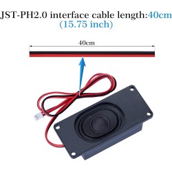 CQRobot Speaker 5 Watt 8 Ohm for Arduino, JST-PH2.0 Interface. It is Ideal for a Variety of Small Electronic Projects.