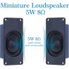 CQRobot Miniature Loudspeaker 5 Watt 8 Ohm Passive Enclosed Audio/Woofer Speaker Compatible with Arduino Board. JST-PH 2.0 mm 2-