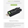 Waveshare Industrial USB to TTL Converter Original CH343G Onboard with Multi Protection Circuits Multi Systems Support