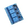 ELEGOO Module Relais 5V DC ４ Canaux avec Optocoupleur ４-Channel DC 5V Relay Module pour Mega 2560 1280 DSP Arm PIC AVR STM32