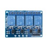 ELEGOO Module Relais 5V DC ４ Canaux avec Optocoupleur ４-Channel DC 5V Relay Module pour Mega 2560 1280 DSP Arm PIC AVR STM32