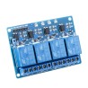 ELEGOO Module Relais 5V DC ４ Canaux avec Optocoupleur ４-Channel DC 5V Relay Module pour Mega 2560 1280 DSP Arm PIC AVR STM32