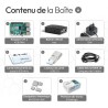 Raspberry Pi 4 4 Go Starter Kit Noir | Alimentation Officielle 15W | Boîtier Officiel | Carte mémoire de 64 Go | Câble 4k Micro 