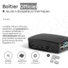 Raspberry Pi 4 4 Go Starter Kit Noir | Alimentation Officielle 15W | Boîtier Officiel | Carte mémoire de 64 Go | Câble 4k Micro 
