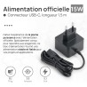 Raspberry Pi 4 4 Go Starter Kit Noir | Alimentation Officielle 15W | Boîtier Officiel | Carte mémoire de 64 Go | Câble 4k Micro 