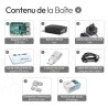 Raspberry Pi 4 2 Go Starter Kit Noir | Alimentation Officielle 15W | Boîtier Officiel | Carte mémoire de 64 Go | Câble 4k Micro 