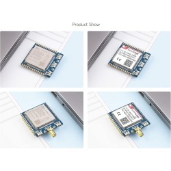 Waveshare SIM7600E-H 4G-Module, Used for Windows/Linux Dial-up Internet Access, Cloud Platform Communication, GNSS Locating, Com