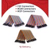 AZDelivery Jumper Wire Cable 3 x 40 pcs. Chaque 20 cm M2M/ F2M / F2F, 40Pin Mâle vers Mâle, 40 Pin Femelle vers Femelle, Compati