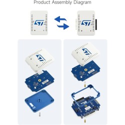 Waveshare STLINK-V3SET Modular in-Circuit Debugger and Programmer for STM32/STM8 Microcontrollers Stand-Alone Probe Bridge and V
