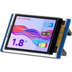 Waveshare 1.8inch LCD Display Module for Raspberry Pi Pico 65K RGB Colors 160×128 Pixels SPI Interface Comes with Raspberry Pi P