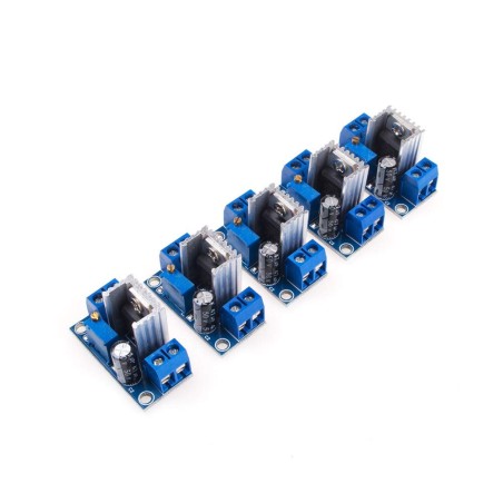 LM317 Module d'alimentation Step Down régulateur de tension DC-DC 1,5 A 1,2 ~ 37 V