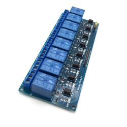 DC 5V Optokoppler 8 canaux Relais Module pour Arduino UNO R3 Raspberry Pi Arm AVR DSP PIC (8 Channels)