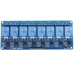 DC 5V Optokoppler 8 canaux Relais Module pour Arduino UNO R3 Raspberry Pi Arm AVR DSP PIC (8 Channels)