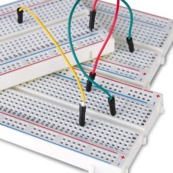 ELEGOO Fun Kit Composant Électronique Breadboard Câble Resistor Capacitor LED Potentiomètre, Kit d'apprentissage, Mega