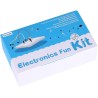 ELEGOO Fun Kit Composant Électronique Breadboard Câble Resistor Capacitor LED Potentiomètre, Kit d'apprentissage, Mega