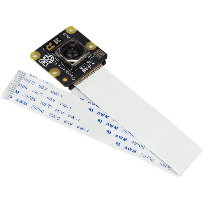 Raspberry Pi® Camera Module 3 Noir Camera Module 3 Noir Module de caméra Couleur CMOS Convient pour (Kits de développem