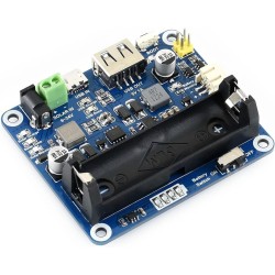 Waveshare Solar Power Management Module for 6V~24V Solar Panel Multi Protection Circuits, Solar Controller USB, MPPT Solar Charg