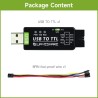 Waveshare Industrial USB to TTL Converter Original FT232RNL Onboard Multi Protection Circuits and Systems Support