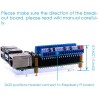 GeeekPi Raspberry Pi Micro GPIO Terminal Block Breakout Board Module,Raspberry Pi GPIO Expansion Board Micro Connector pour Rasp