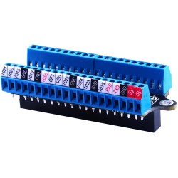 GeeekPi Raspberry Pi Micro GPIO Terminal Block Breakout Board Module,Raspberry Pi GPIO Expansion Board Micro Connector pour Rasp