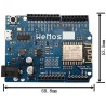 ARCELI Programme Arduino UNO Compatible avec la Carte de développement WeMos WiFi ESP8266 de Arduino IDE