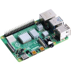GeeekPi 8PCS Dissipateurs de Chaleur pour Raspberry Pi 4 Modèle B,Raspberry Pi Dissipateurs de Chaleur en Aluminium avec Ruban A