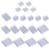 GeeekPi 20PCS Dissipateurs de Chaleur pour Raspberry Pi 4 Modèle B,Raspberry Pi Dissipateurs de Chaleur en Aluminium avec Ruban 