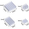 GeeekPi 20PCS Dissipateurs de Chaleur pour Raspberry Pi 4 Modèle B,Raspberry Pi Dissipateurs de Chaleur en Aluminium avec Ruban 