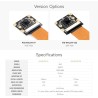 Waveshare IMX219 Camera Module, Compatible with Raspberry Pi 5, 8MP, MIPI-CSI Interface, 79.3°FOV, Comes with Pi5 CSI Flexible C
