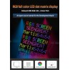 Panneau matriciel LED RVB 64 x 64 mm Full Color pour Raspberry Pi 4B+ 4B 3B+ 3B 2B+ Zero W WH 2 W Pico ESP32 Ardui 3 mm Pitch 40