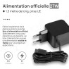 Raspberry Pi 5 4 Go Starter-Kit Noir | Bloc d'alimentation USB-C 27 W | Boîtier avec Ventilateur | Carte mémoire 64 Go | Câble M