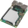 ZDE ZP583 PoE+ HAT PCIe to M.2 Key M NVMe SSD Adapter Board Power Over Ethernet with Aluminum Heatsink Onboard Cooling Fan for R