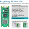 Freenove Ultimate Starter Kit for Raspberry Pi Pico 2 W (Included), Dual Arm Cortex-M33 and Dual Hazard3 RISC-V Microcontroller,