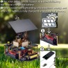 KEYESTUDIO Kit électronique de Suivi Solaire DIY pour Arduino UNO, capteur de température et d'humidité, capteur de lumière BH17