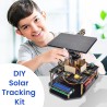 KEYESTUDIO Kit électronique de Suivi Solaire DIY pour Arduino UNO, capteur de température et d'humidité, capteur de lumière BH17