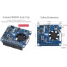 POE Hat for Raspberry Pi 4B 3B+,802.3af/at-Compliant,Power Over Ethernet Hat (C) Expansion Board for Raspberry Pi 3B+ 4B,with Co