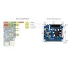 Power Over Ethernet Hat (B) PoE Hat for Raspberry Pi 4 B/3 B+,802.3af-Compliant,37V ~ 57V DC Input,5V 2.5A DC Input, Onboard 0.9