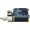 Power Over Ethernet Hat (B) PoE Hat for Raspberry Pi 4 B/3 B+,802.3af-Compliant,37V ~ 57V DC Input,5V 2.5A DC Input, Onboard 0.9