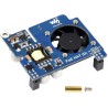 IBest POE HAT pour Raspberry Pi 4B/3B+, 802.3af/at, carte d'extension avec ventilateur de refroidissement et dissipateur thermiq