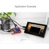 IBest POE HAT pour Raspberry Pi 4B/3B+, 802.3af/at, carte d'extension avec ventilateur de refroidissement et dissipateur thermiq