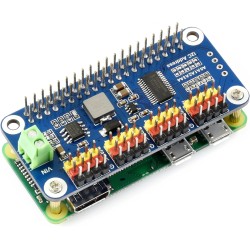 Waveshare 16-Channel PWM Output Servo Driver Hat for Raspberry Pi 12-bit I2C Interface with VIN Terminal…