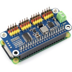 Waveshare 16-Channel PWM Output Servo Driver Hat for Raspberry Pi 12-bit I2C Interface with VIN Terminal…
