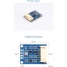 BME680 Capteur I2C BME680 Module environnemental pour Raspberry Pi 4B+ 4B 3B+ 3B 2B+ Zero W WH 2 W / Raspberry Pi Pico / Ardui /