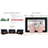 Waveshare 10.1 inch IPS Monitor for Raspberry Pi 4 Capacitive Touchscreen Display 1280×800 HDMI LCD (B) with Case Support All Ra