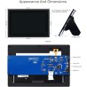 Waveshare 10.1 inch IPS Monitor for Raspberry Pi 4 Capacitive Touchscreen Display 1280×800 HDMI LCD (B) with Case Support All Ra