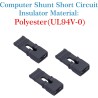 CQRobot 100 Pièces Noir Ordinateur Jumper Cap avec Poignée Court-Circuit Shunt Connecteur tête Masculine 2 Broches 2,0mm. Utilis