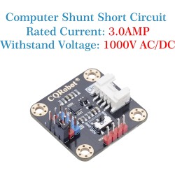 CQRobot 200 Pièces Noir Standard Ordinateur Jumper Cap Header Pin Shunt Shorting 2P Connector Top Opening 2,54mm. Utilisé pour A