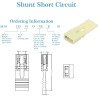 CQRobot 100 Pièces Jaune Ordinateur Jumper Cap avec Poignée Court-Circuit Shunt Connecteur tête Masculine 2 Broches 2,54mm. Util