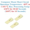 CQRobot 100 Pièces Jaune Ordinateur Jumper Cap avec Poignée Court-Circuit Shunt Connecteur tête Masculine 2 Broches 2,54mm. Util