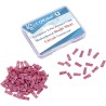 CQRobot 100 Pièces Rouge Ordinateur Jumper Cap avec Poignée Court-Circuit Shunt Connecteur tête Masculine 2 Broches 2,54mm. Util